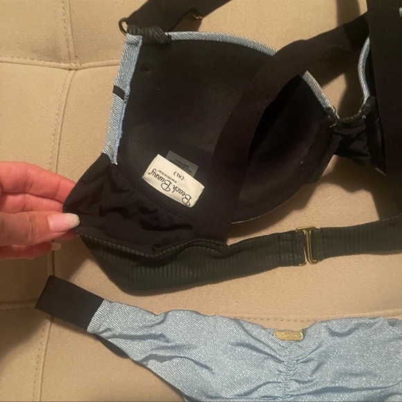 Beach Bunny Denim Look Bikini - Picture 3 of 4